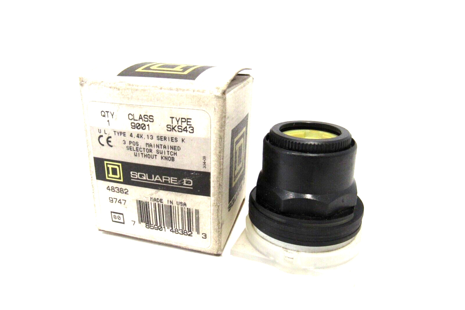 NEW SQUARE D 9001SKS43 SELECTOR SWITCH SER.K