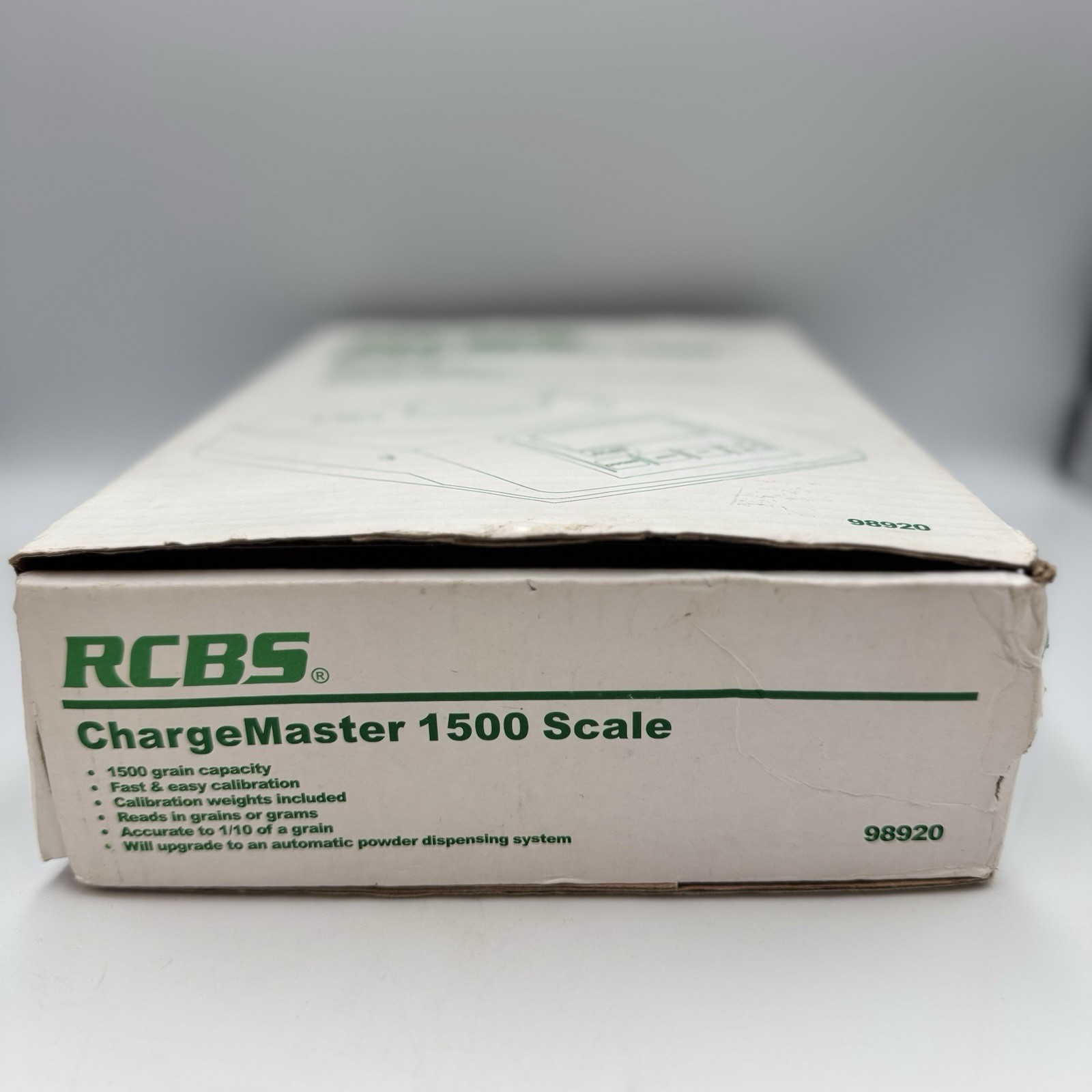 RCBS Charge Master 1500 Digital Powder Scale Dispenser Digital Display Open Box