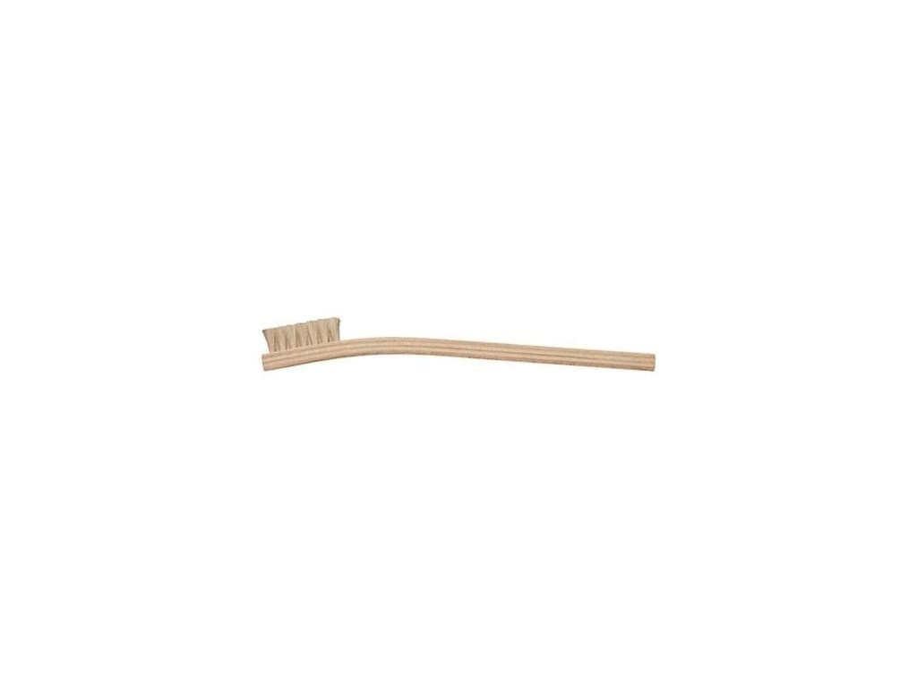Techspray 2021-1 - Tech Spray Brush Hog Bristle Wooden Handle 7-3/4 inch OAL