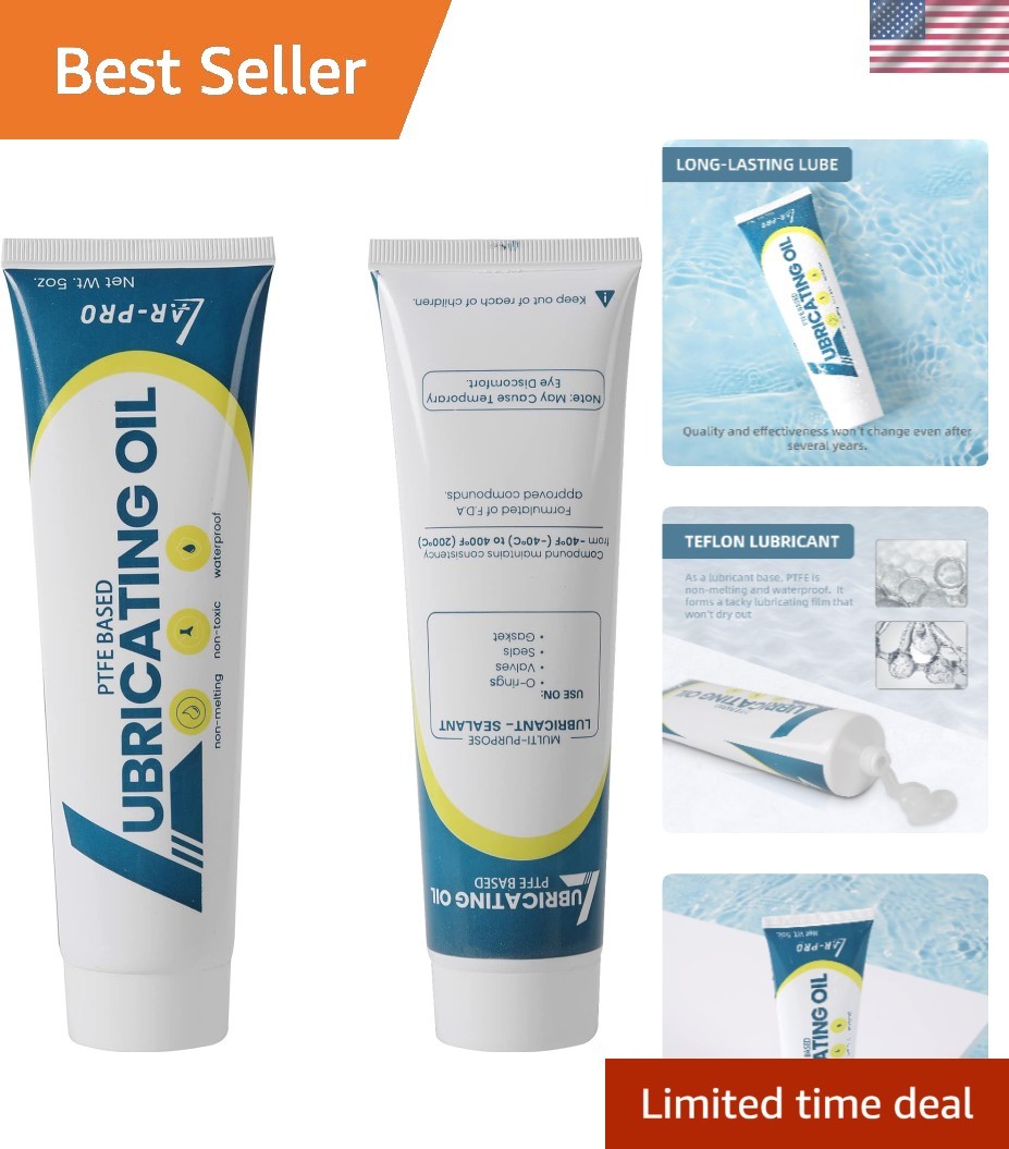 Swimming Pool O Ring Lubricant 2 Pack 5oz Long Lasting General Purpose