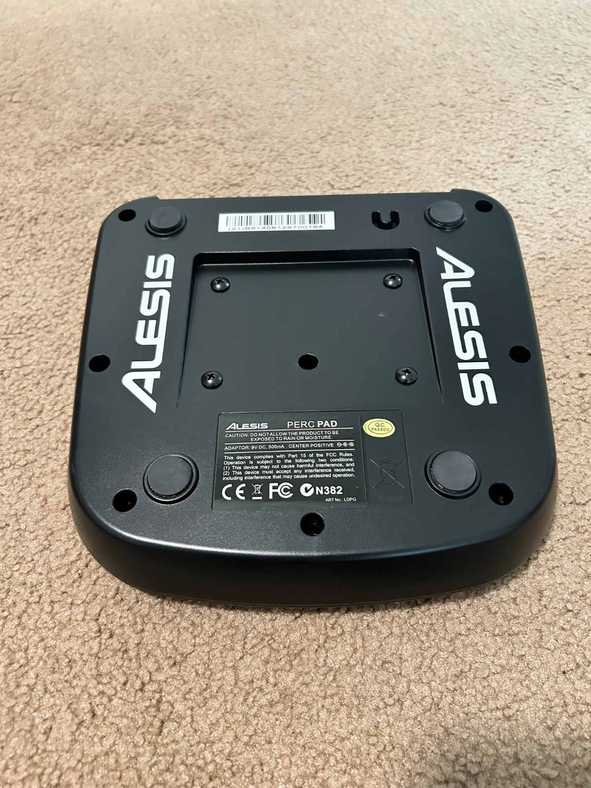 Alesis PERCPAD Percussion Pad - With Adapter