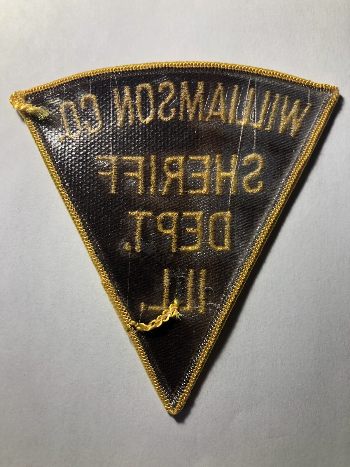 Williamson County Illinois Sheriff Patch ~ Obsolete