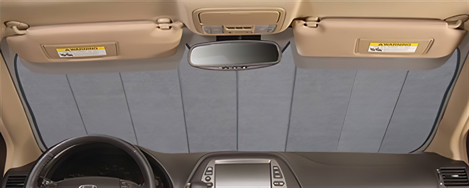 Premium Custom Folding Windshield Sunscreen Shade for 2003-2008 Saturn Ion