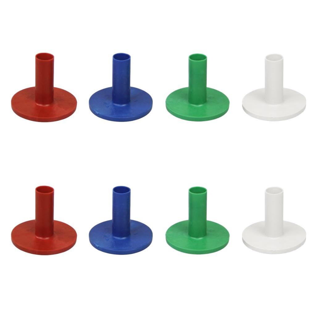 Set of 8 Rubber Golf Ball Holder for Golf Practice