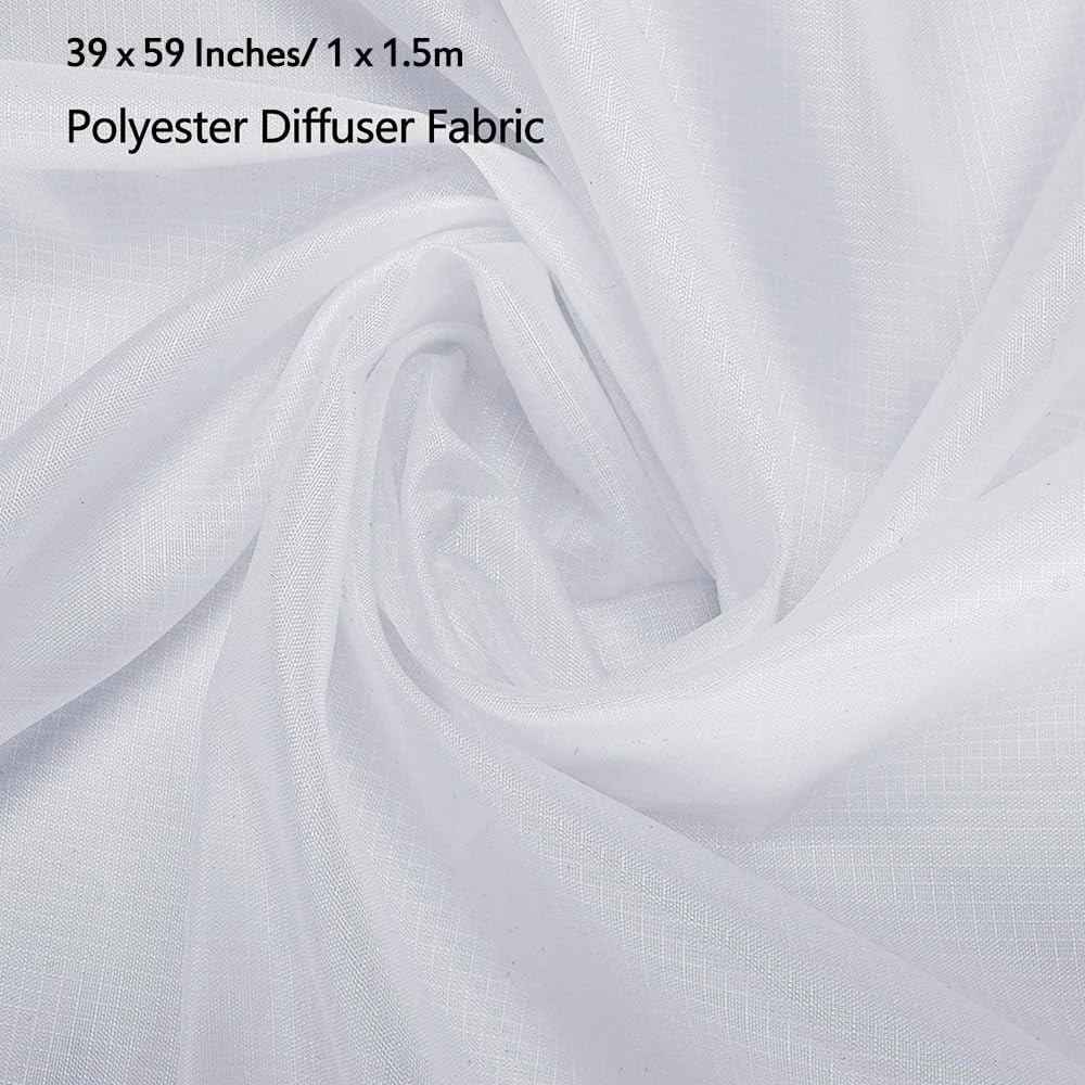 39x59 / 1x1.5M Diffusion Fabric, Photography Diffuser, Light Grid Cloth, Panel