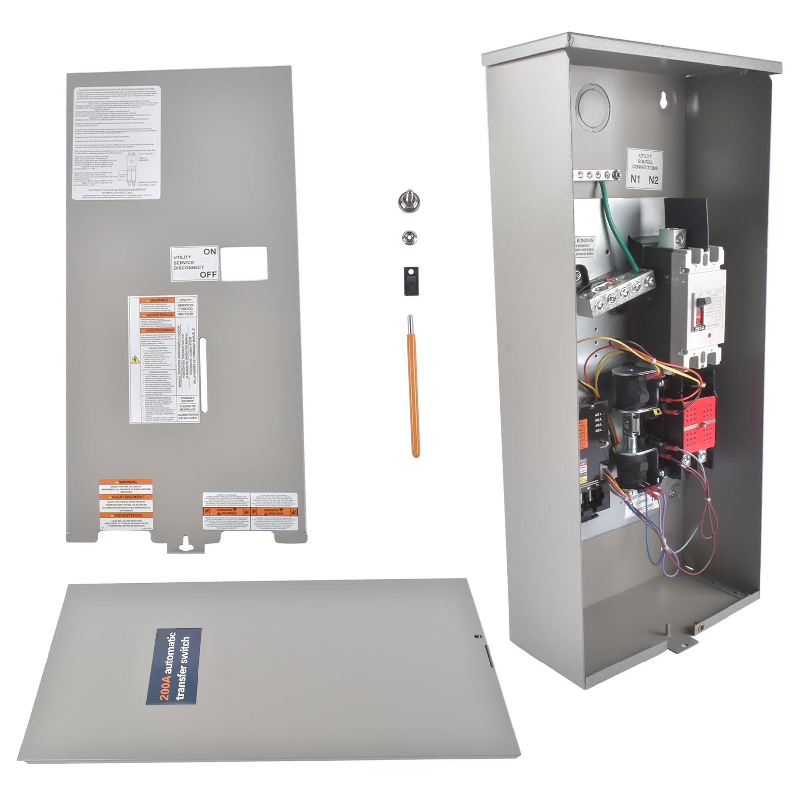 Single Phase Generator Automatic Transfer Switch For Generac RXSW200A3 200 Amp
