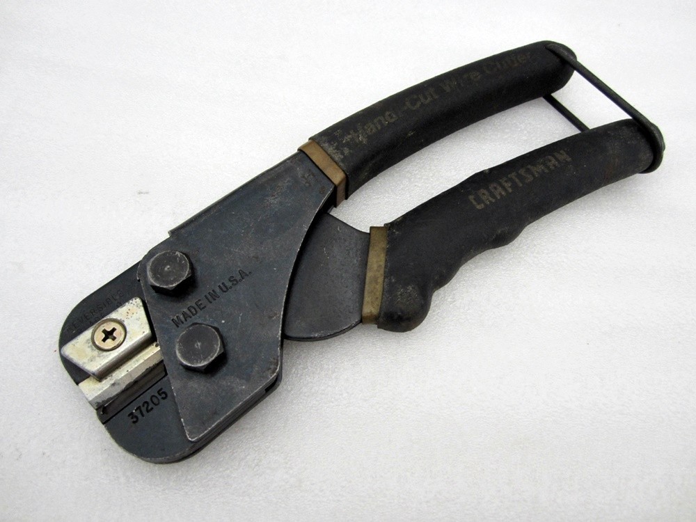 Vintage Craftsman Handi-Cut Wire Cutter 37205 Made in USA