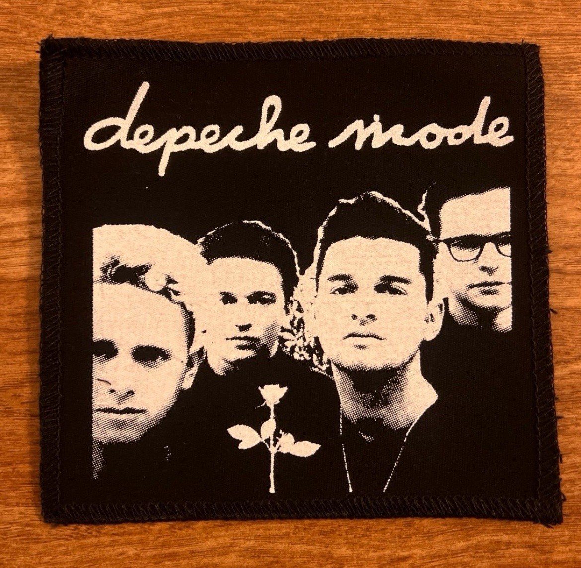 NEW Depeche Mode XL Sew On Cloth Band Patch 5” X 5”