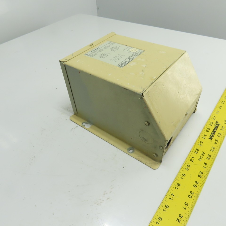 GE General Electric 9T51B0011 1.50KVa Transformer 240/480V Pri 120/240V Sec 1Ph