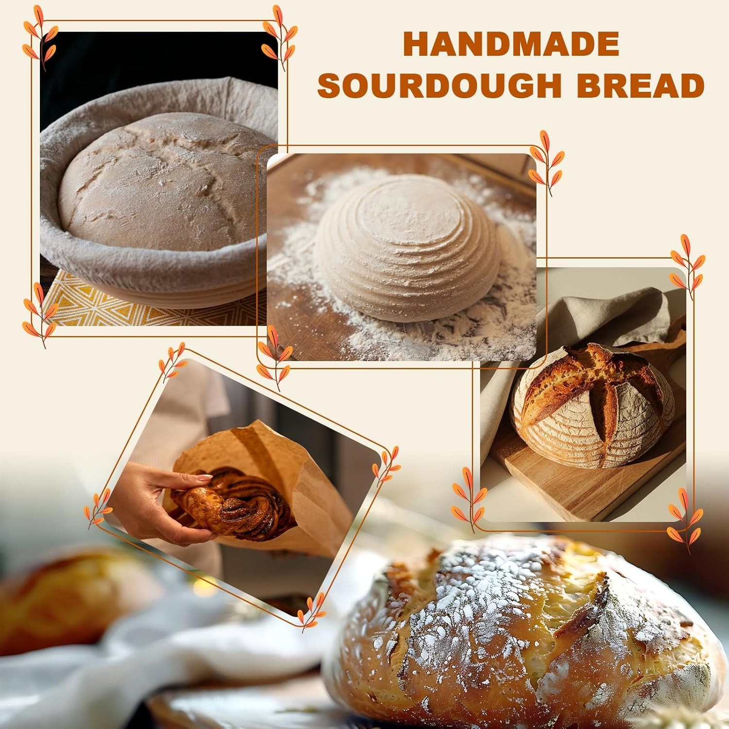 Sourdough Starter Kit Bread Baking Supplies Beginner Gift Set