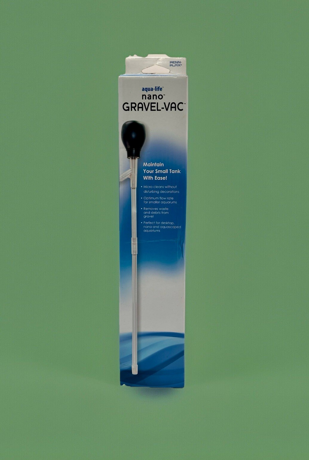 BRAND NEW AQUA-LIFE NANO GRAVEL VAC GVS1 MICRO CLEAN SMALL TANKS