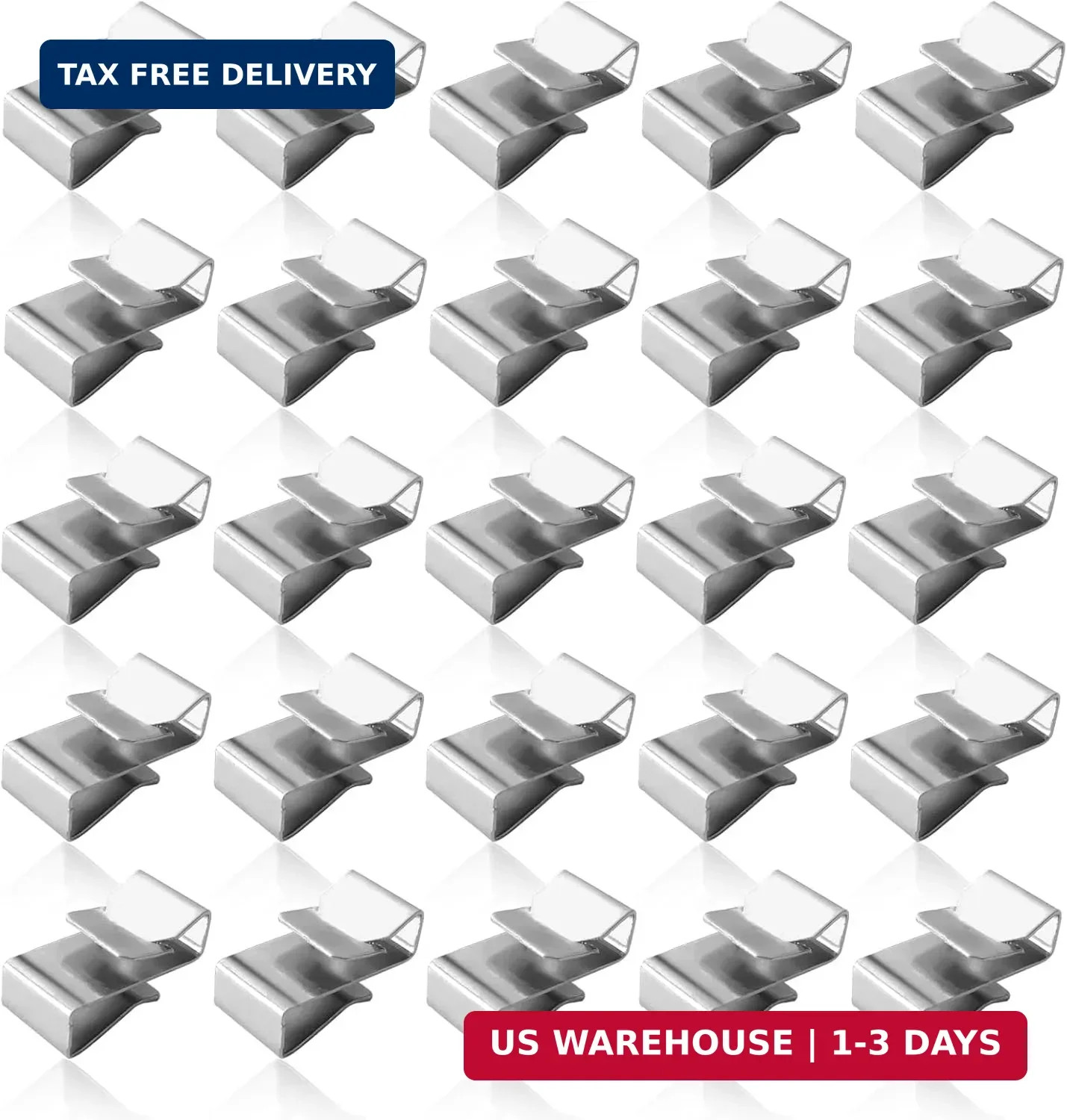 25 PCS Trailer Frame Wire Clips, Replacement Parts Accessories for Automotive Wi