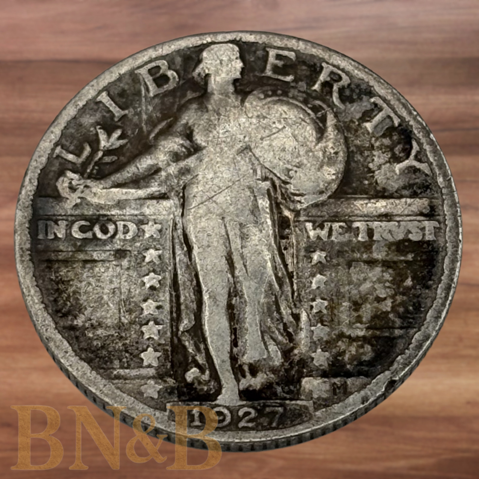 (1) 1917-1930 Standing Liberty Quarter Random Dates Random Mint Marks