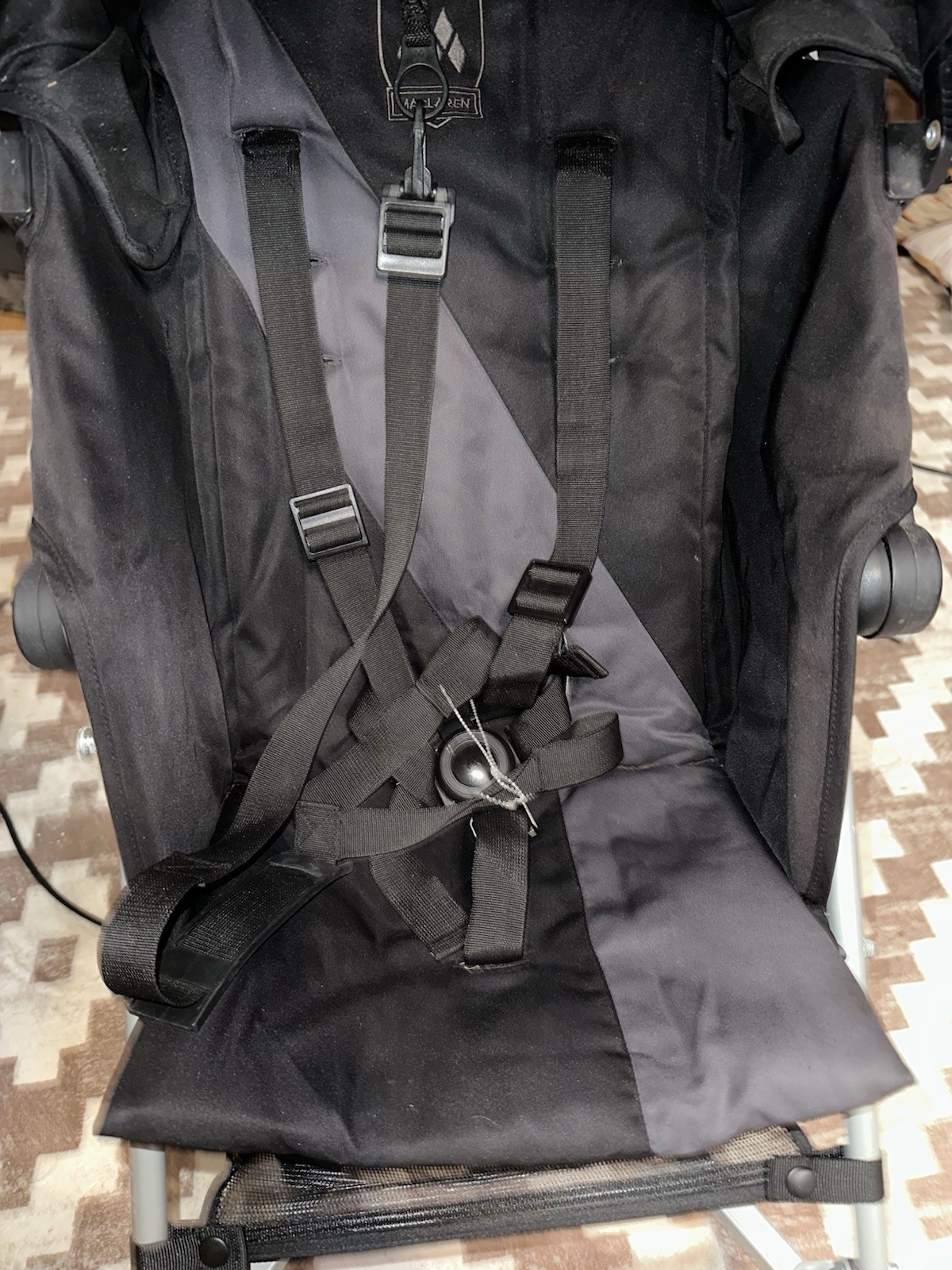 Maclaren Triumph Umbrella Stroller Black Lightweight