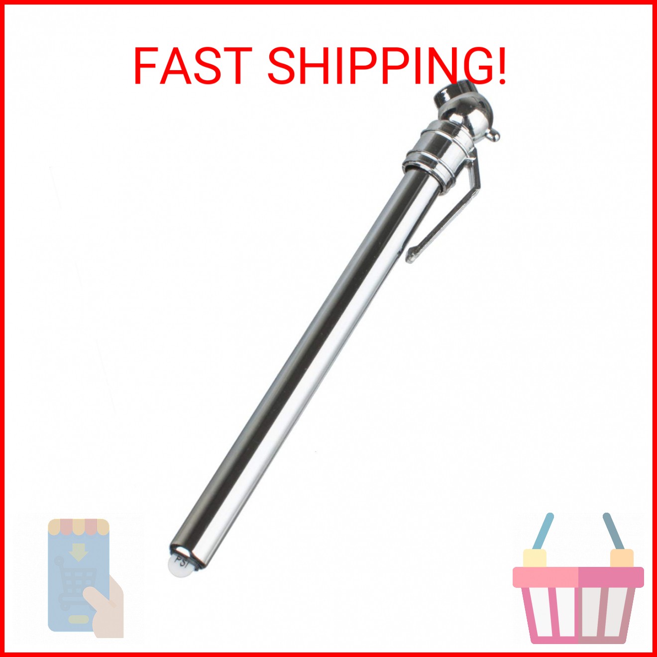 P1Tools Pencil Tire Low Pressure Gauge Air Tire Pressure Gauge 1-20 PSI for Golf