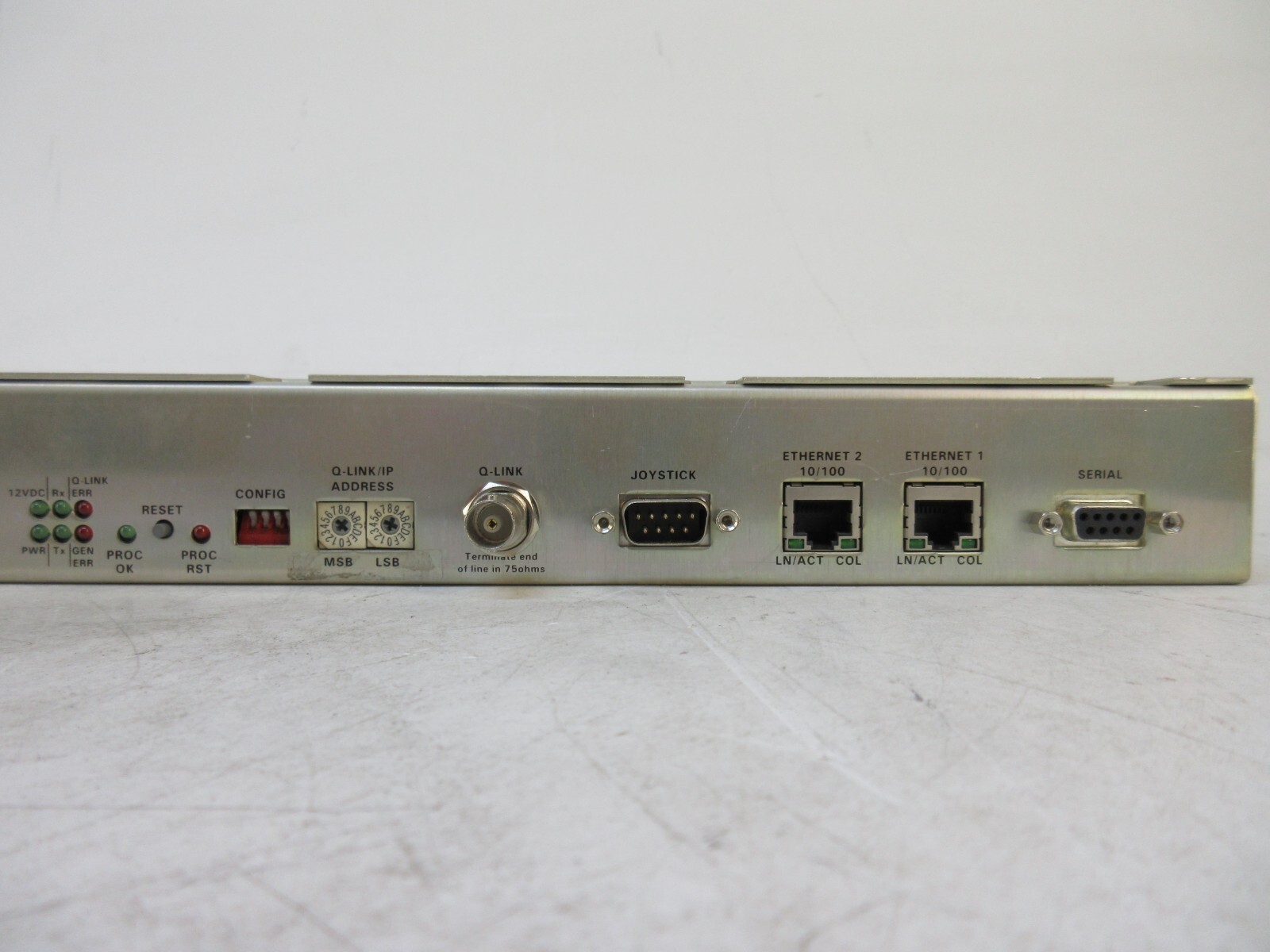 Evertz CP-1000E Intelligent Router Control Panel Routing Switch CP1000E