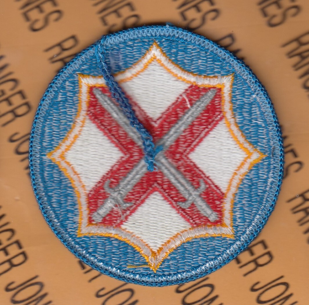 US Army 142nd BSB Battlefield Surveillance Bde MI 3.25" uniform patch m/e