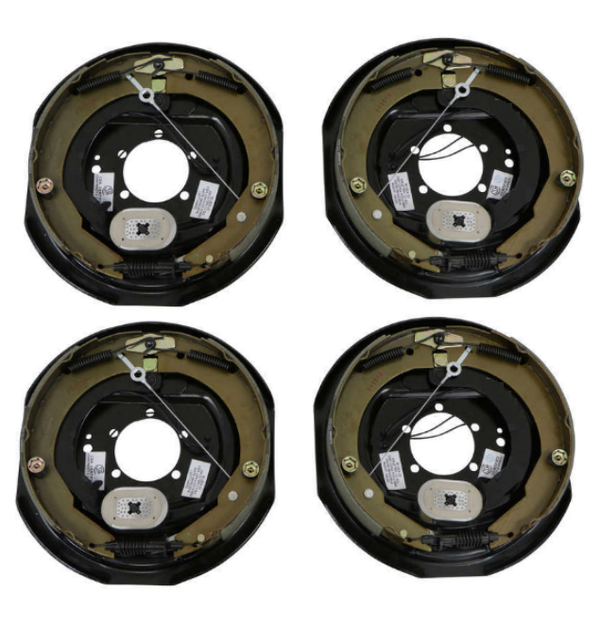 5.2k-7k Trailer Axle Brake Assemblies 12"x2" - Dexter Lippert Compatible -2 Pair