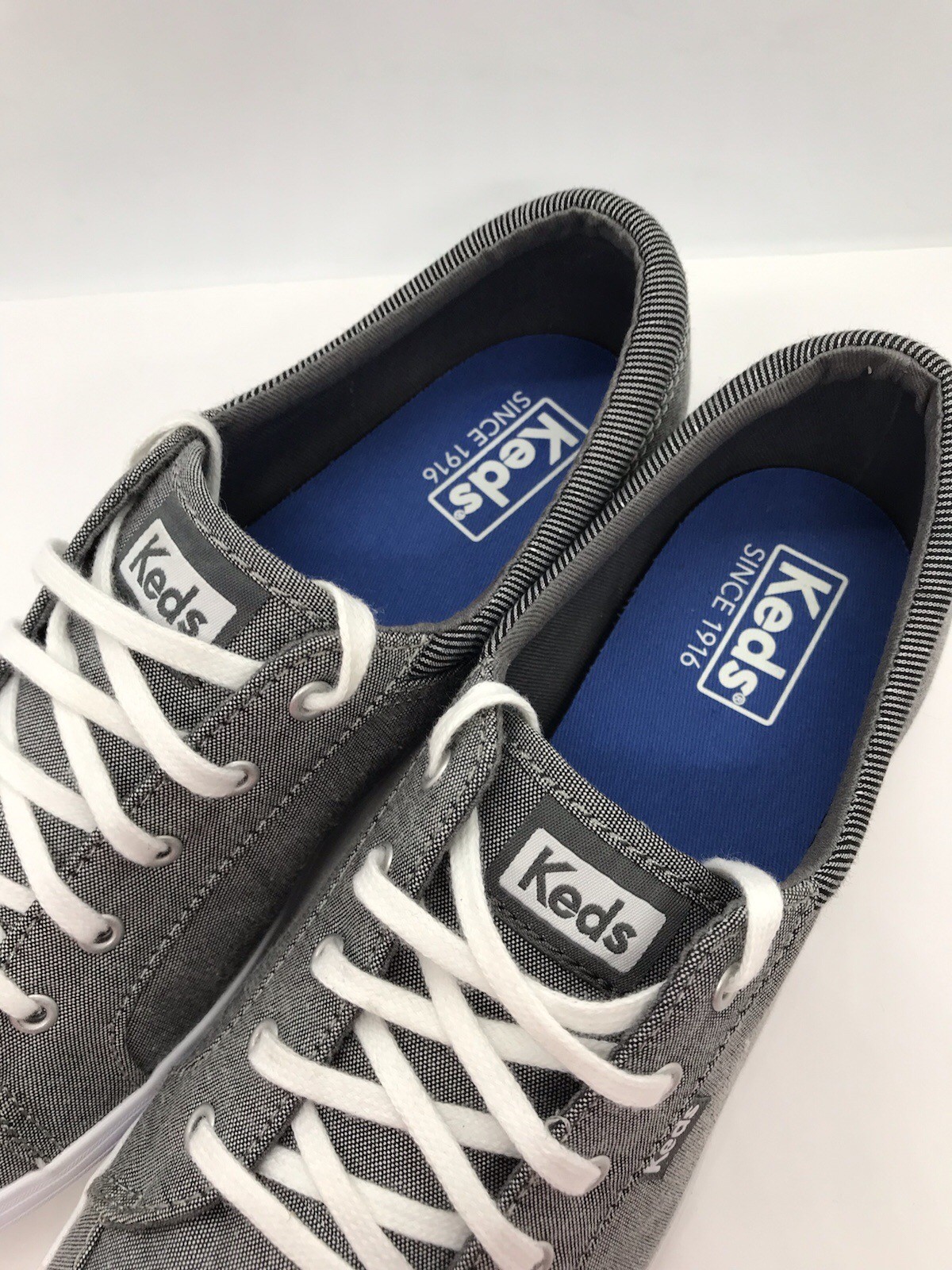 Keds Women’s Tour Den Black Canvas Shoes Classic Lace Size 8.5
