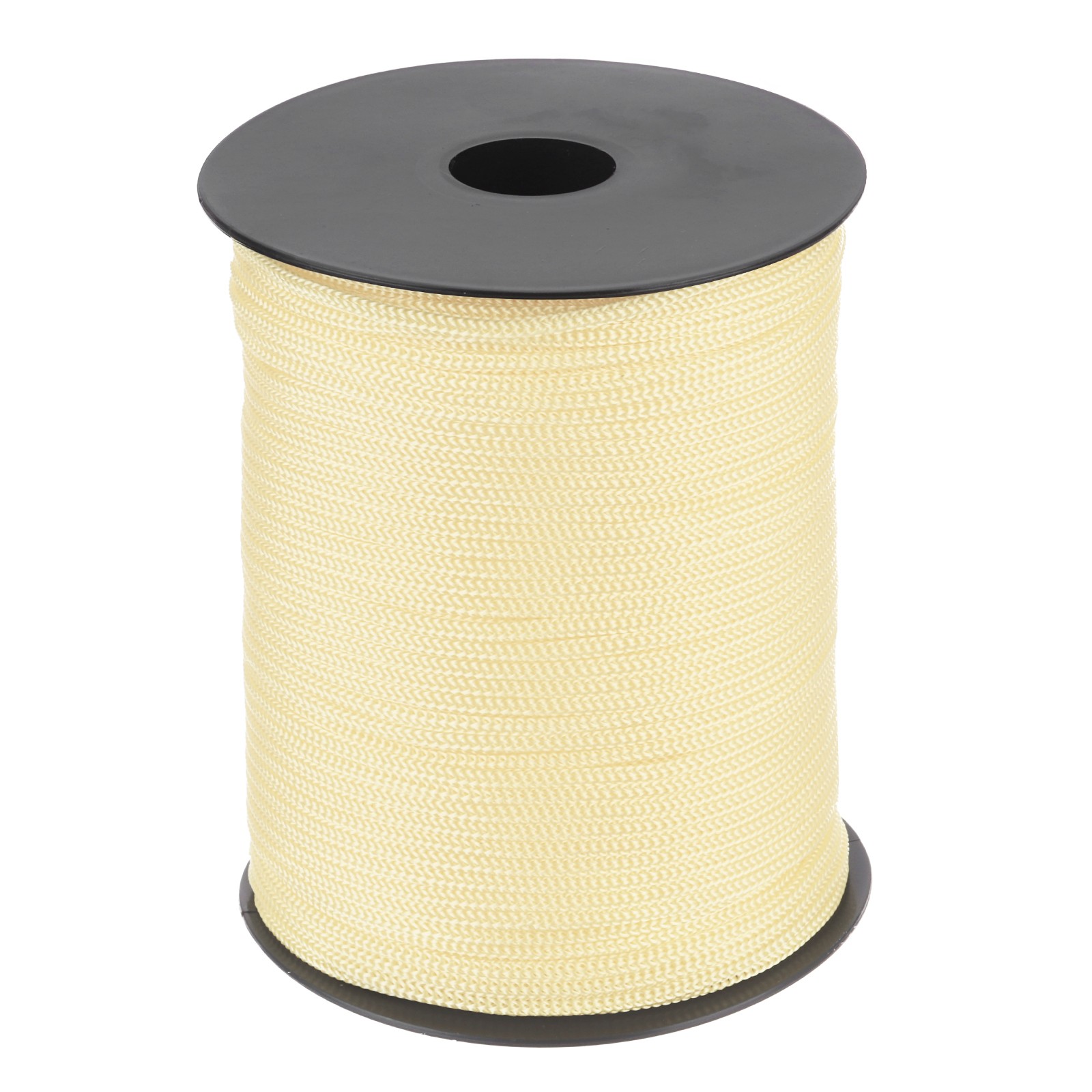 1/8 Inch Polypropylene Rope Braided Ropes, 328ft Nylon Rope Beige