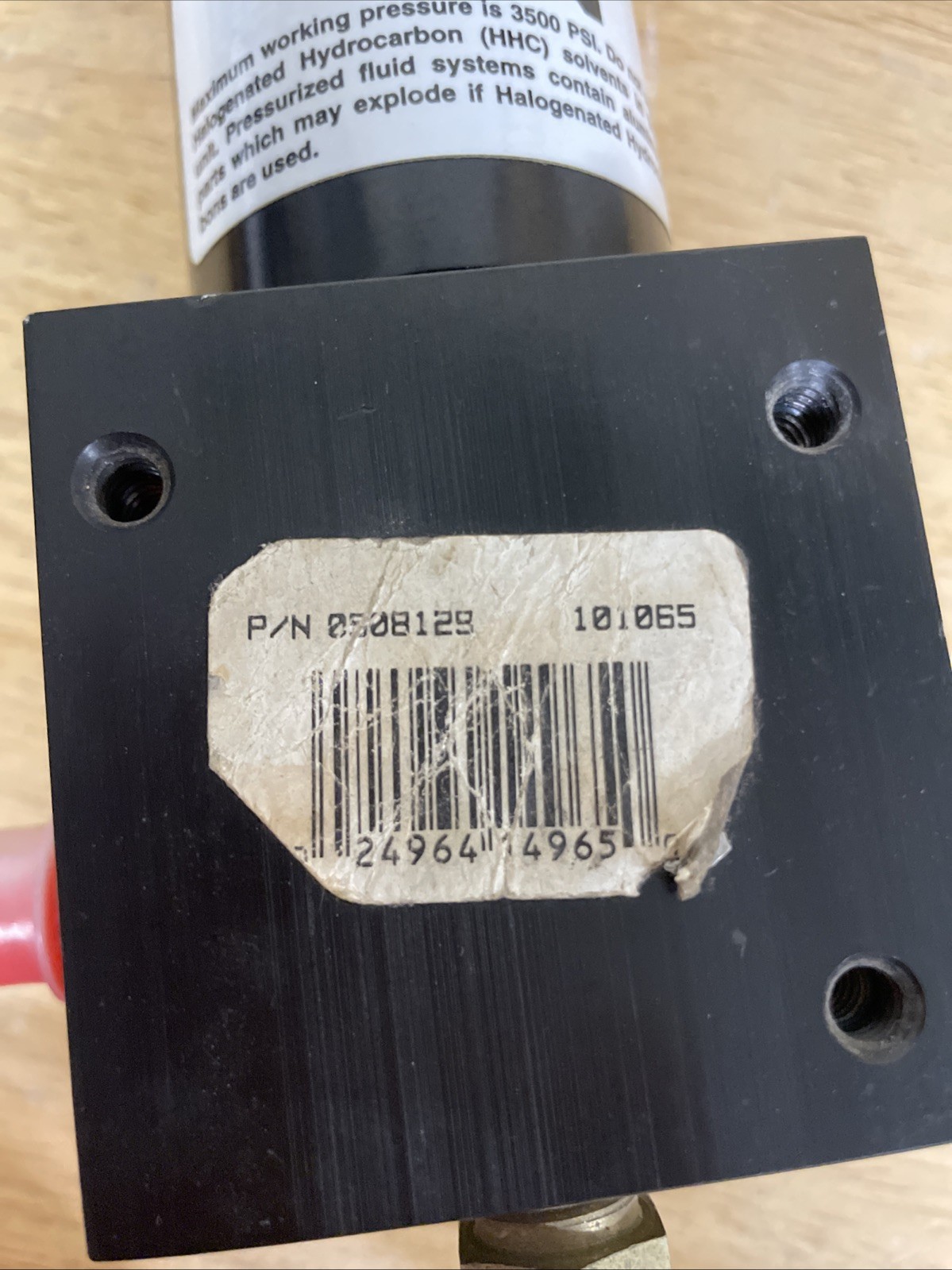 0294836 0508129 Paint Sprayer High Pressure Inline Filter Assembly