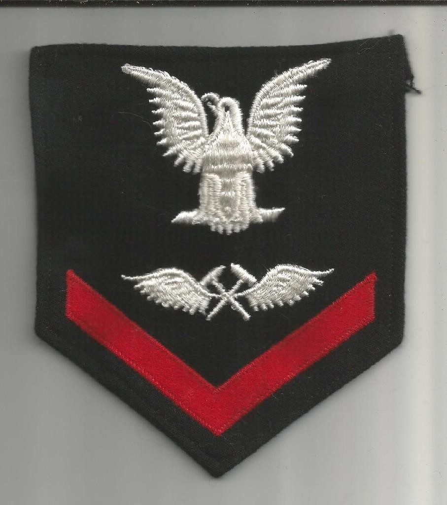 US Navy 3rd Class Petty Officer Aviation Metalsmith Mate Rate Patch Inv# W153