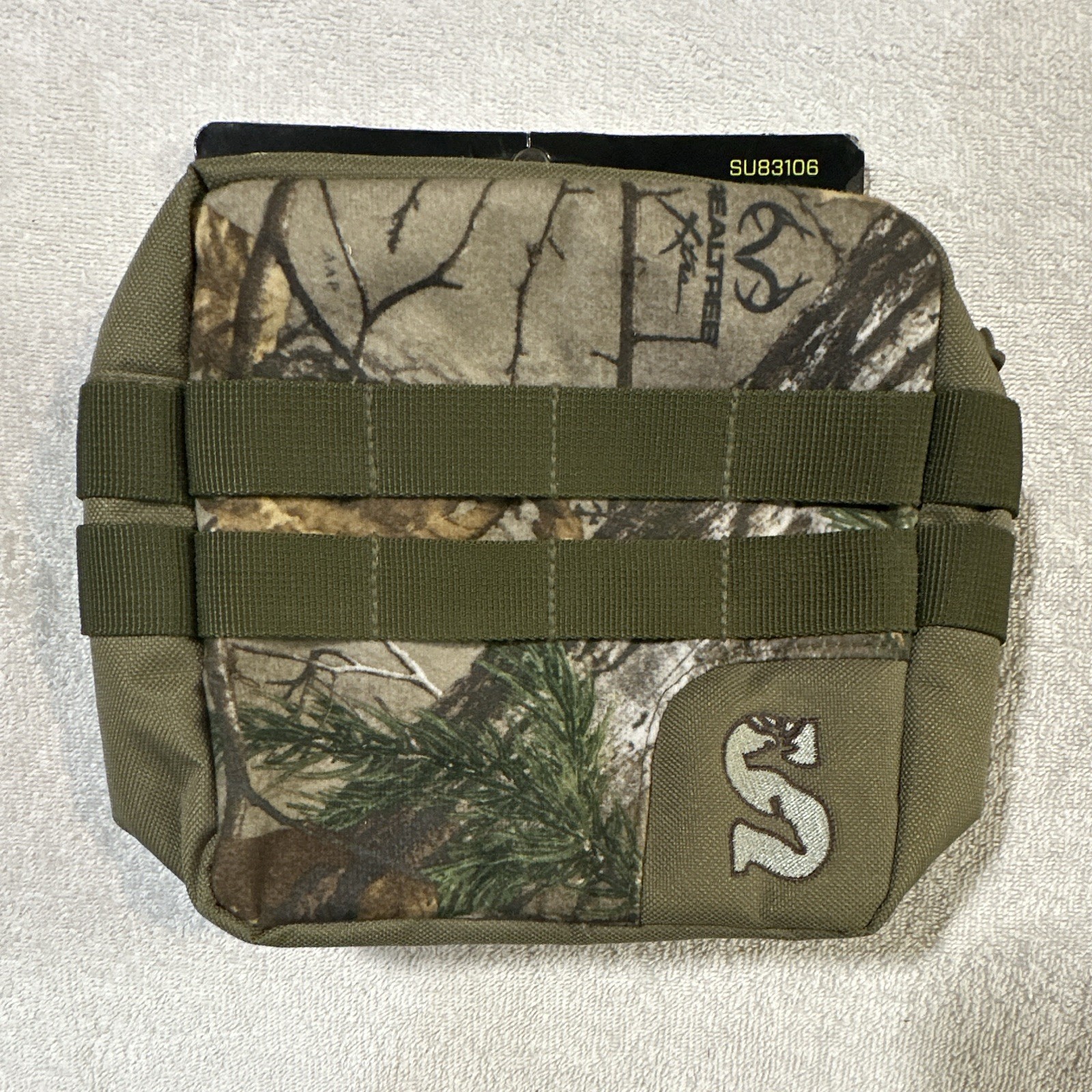 Summit Large Utility Bag Harness Accessory, Realtree Xtra Camo, Zipper