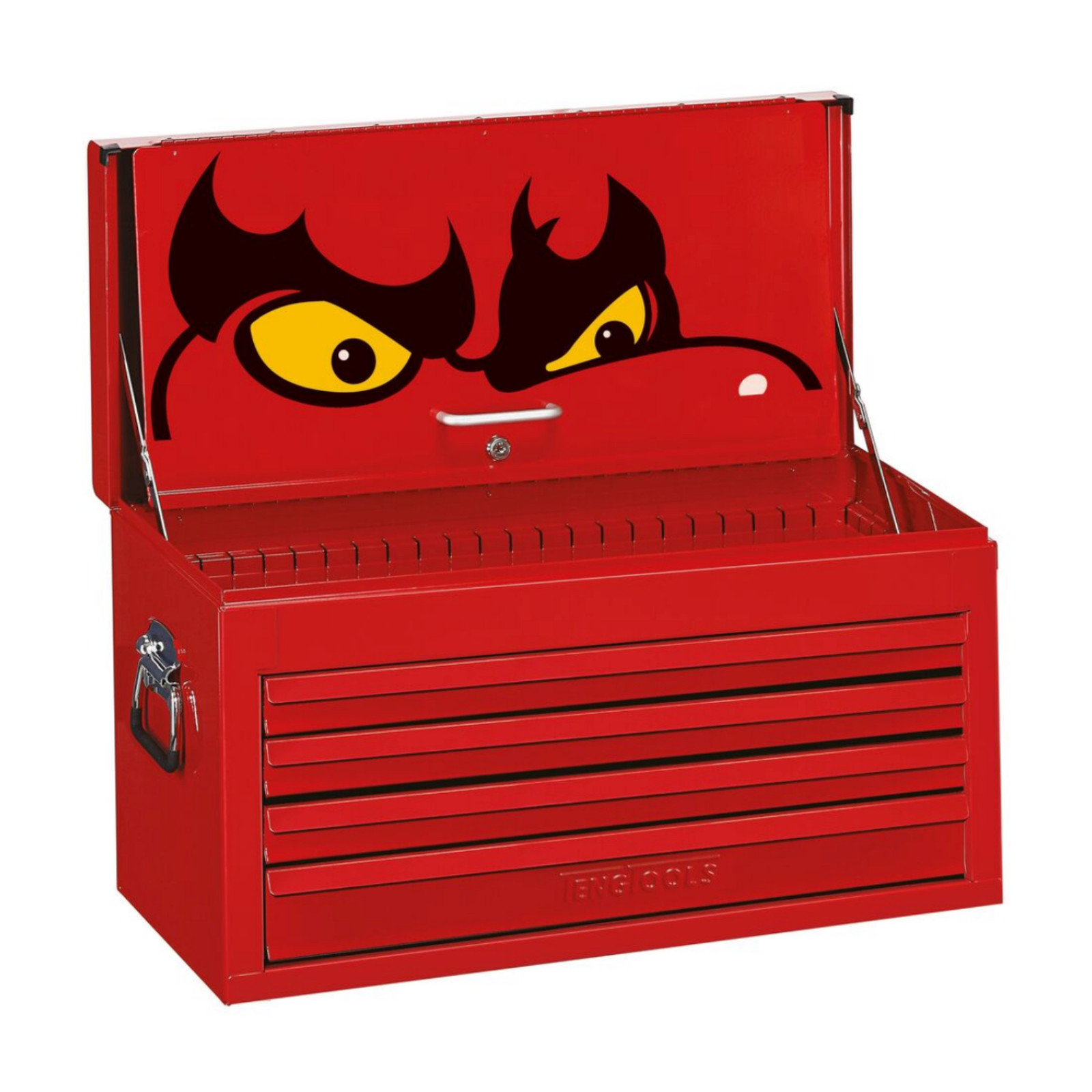 Teng Tools 26 Inch Classic Tool Chest 4 Drawer Red US TC804EV-US