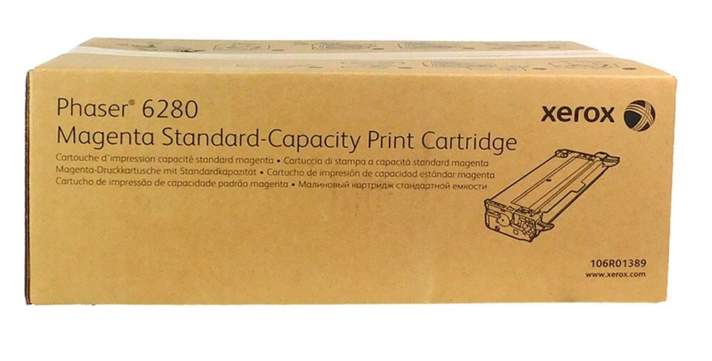 Xerox 106R01389 Phaser 6280 Magenta Standard Capacity Print Cartridge