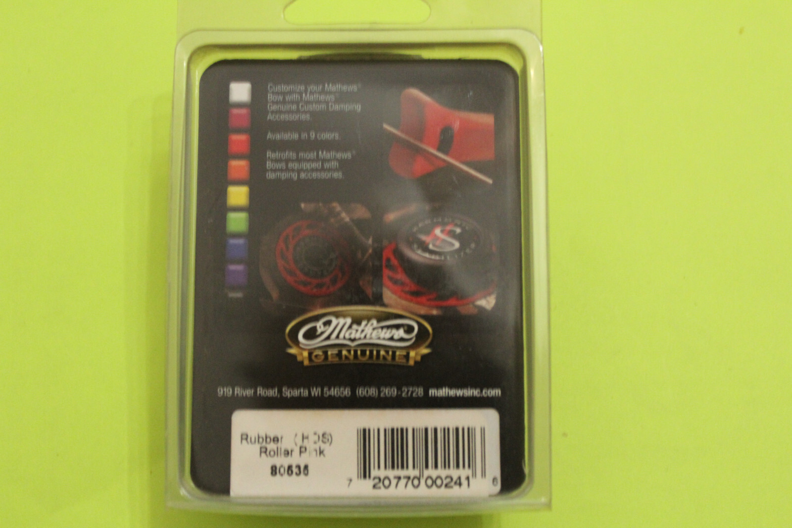 Original Mathews Damping Technology PINK Silencer HDS 3/4" Edition
