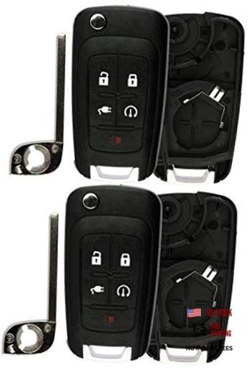 Keyless Entry Car Remote Start Key Fob Shell Case Button Pad Cover for 2011