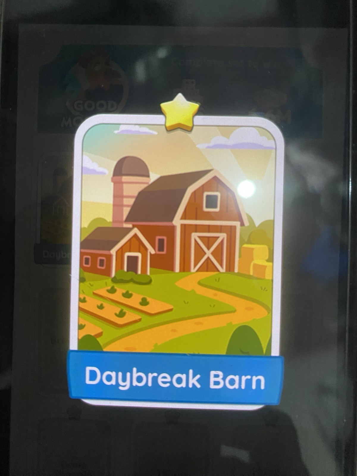 Day Break Barn⭐️Set2💙Mono_po-ly Go Sticker
