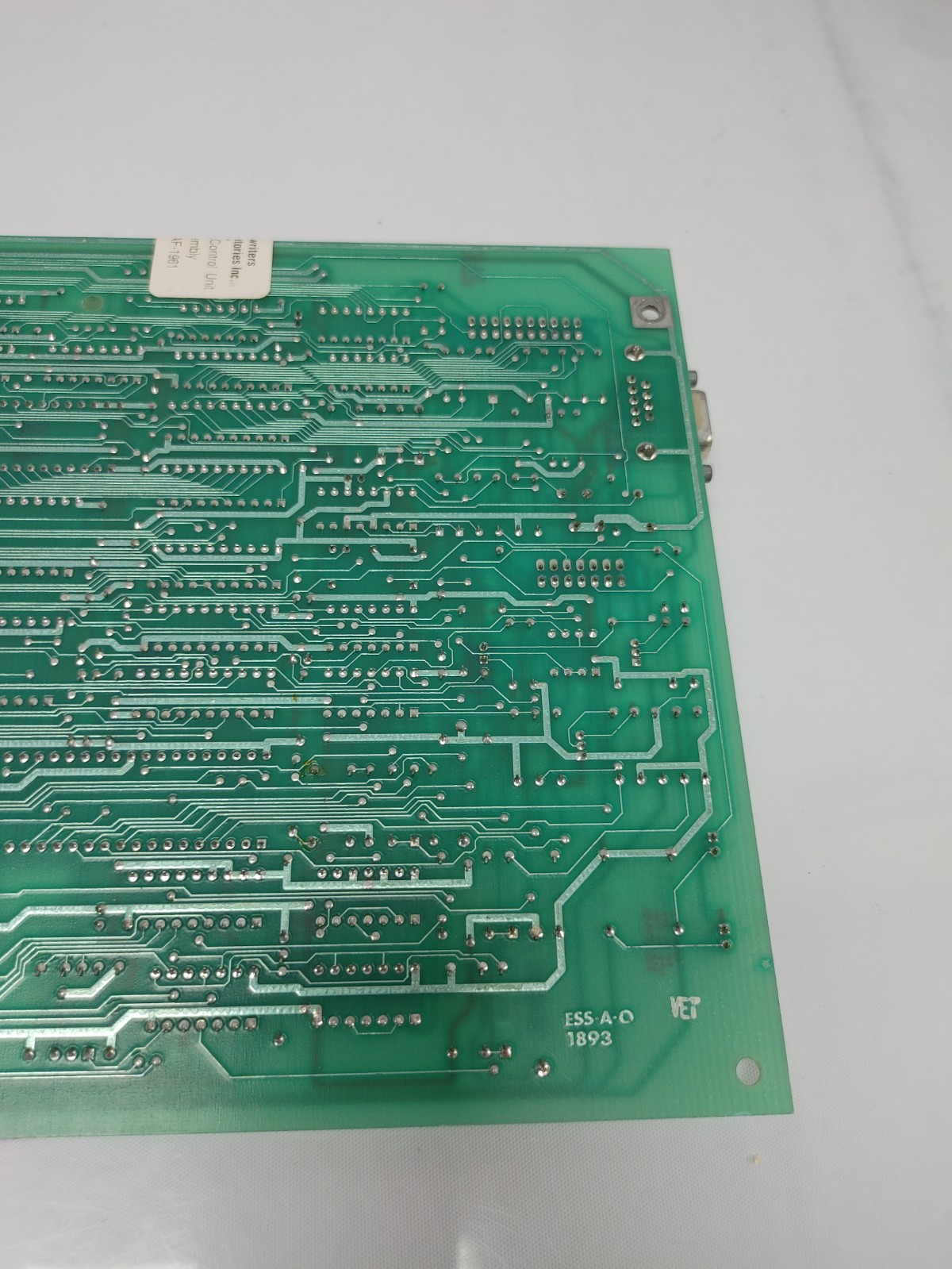 Fire Control Instruments 1120-0469 REV B 7200 Series System Control Unit