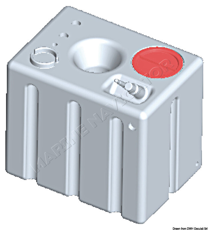 Osculati Horizontal rigid tank for drinkable water 172 l
