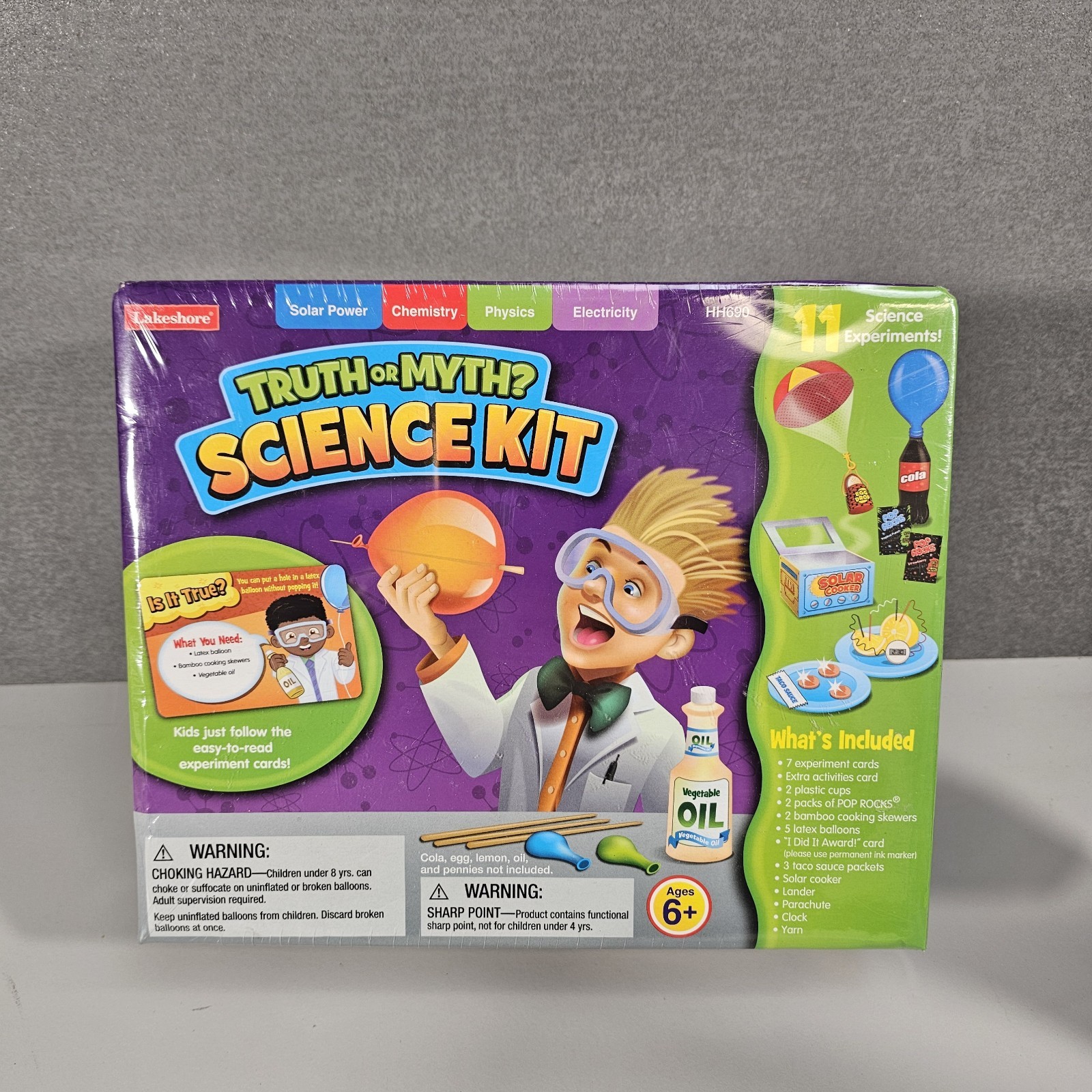 Lakeshore Truth or Myth Science Kit - Child Science Activity Experiments - NEW