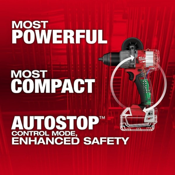 Milwaukee Tool 2903-20 M18 Fuel 1/2" Drill/Driver