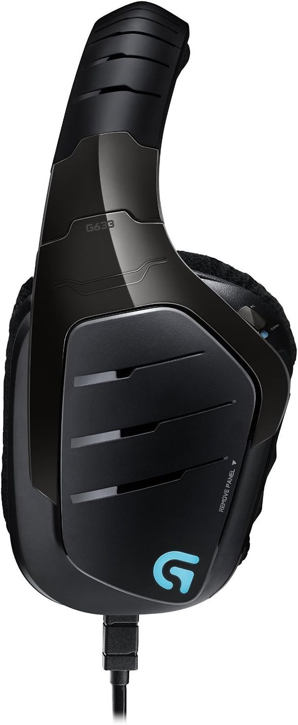 Logitech Artemis Spectrum G633 Wired Gaming Headset - Black-