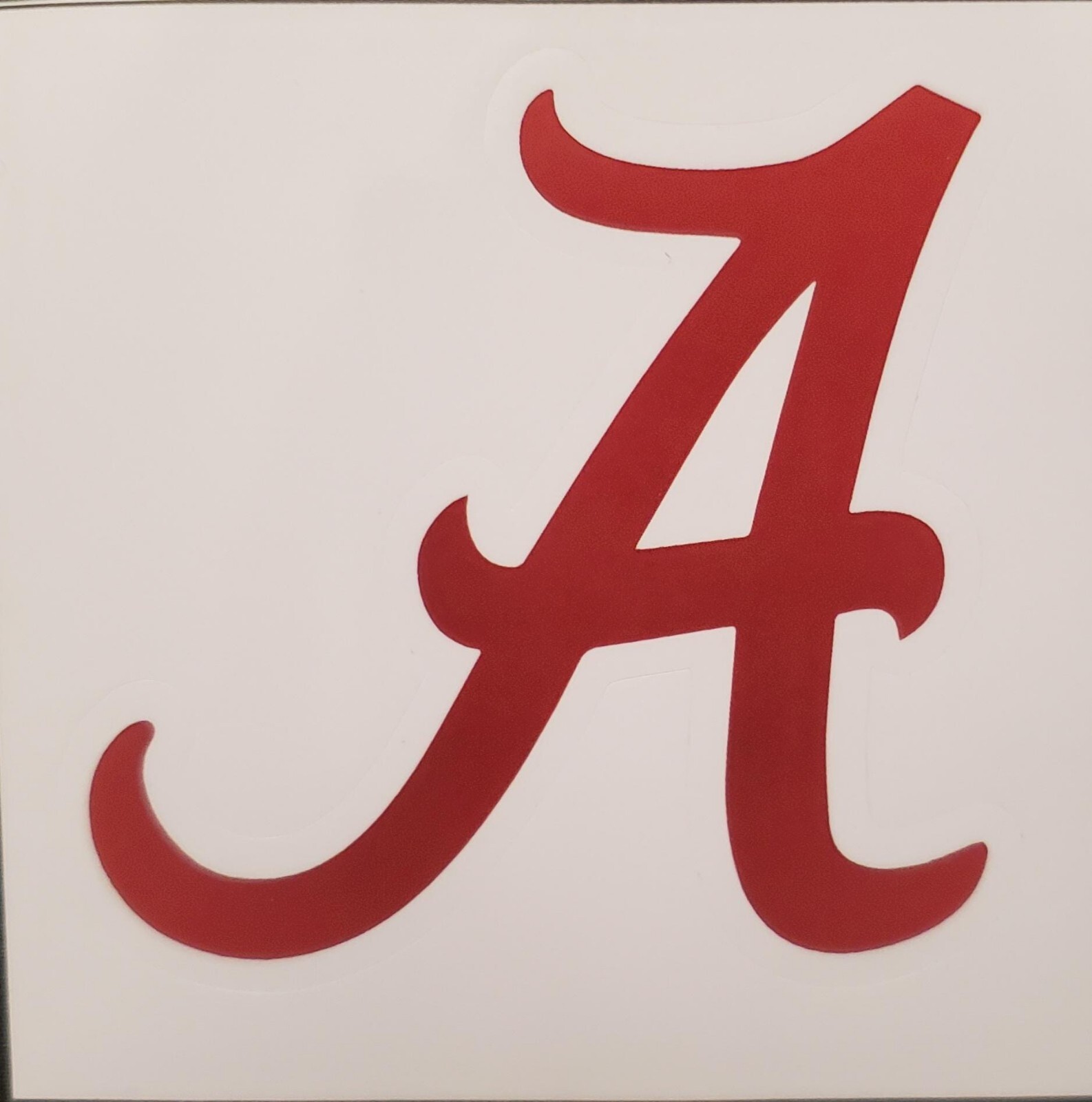Alabama Crimson Tide Vintage sticker Decal. 3"x3"