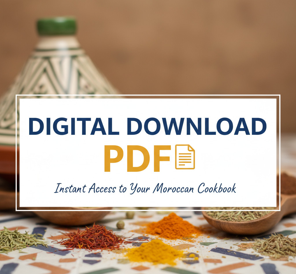 Moroccan Cuisine Secrets: Step-by-Step Cooking Guide - Digital PDF Version