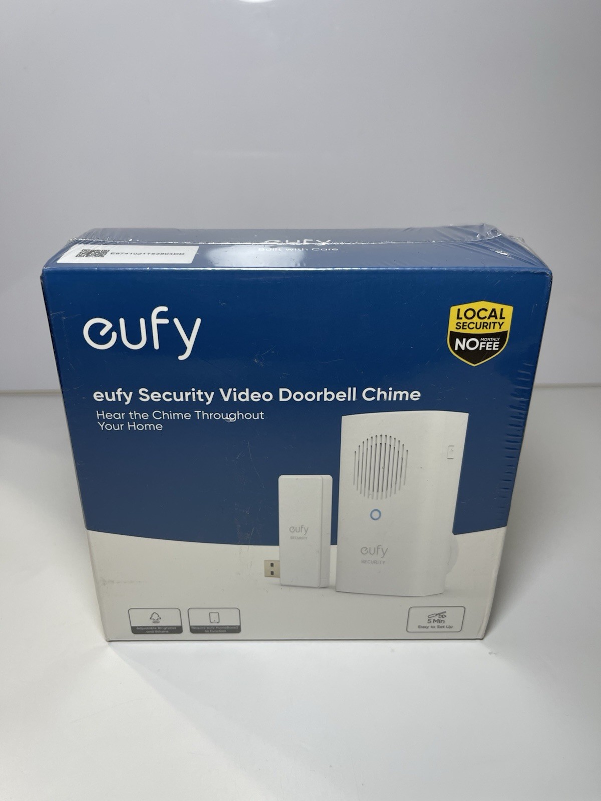 eufy Security Video Doorbell Add-on Chime for 2K Doorbell S220(Battery Powered)