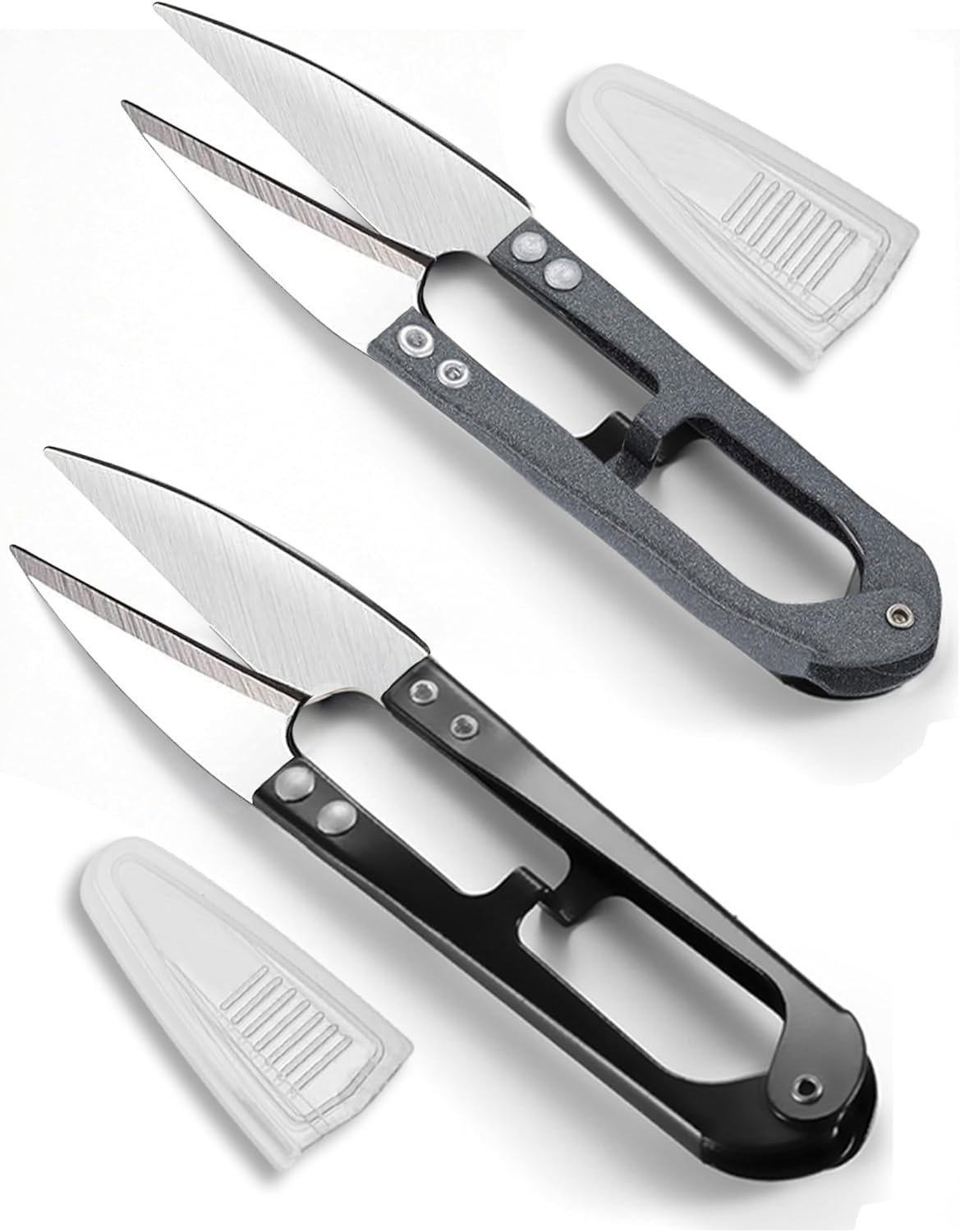 2 Pcs Bonsai Pruning Scissors for Plants, Mini Plant Trimmers & Sewing Snips for