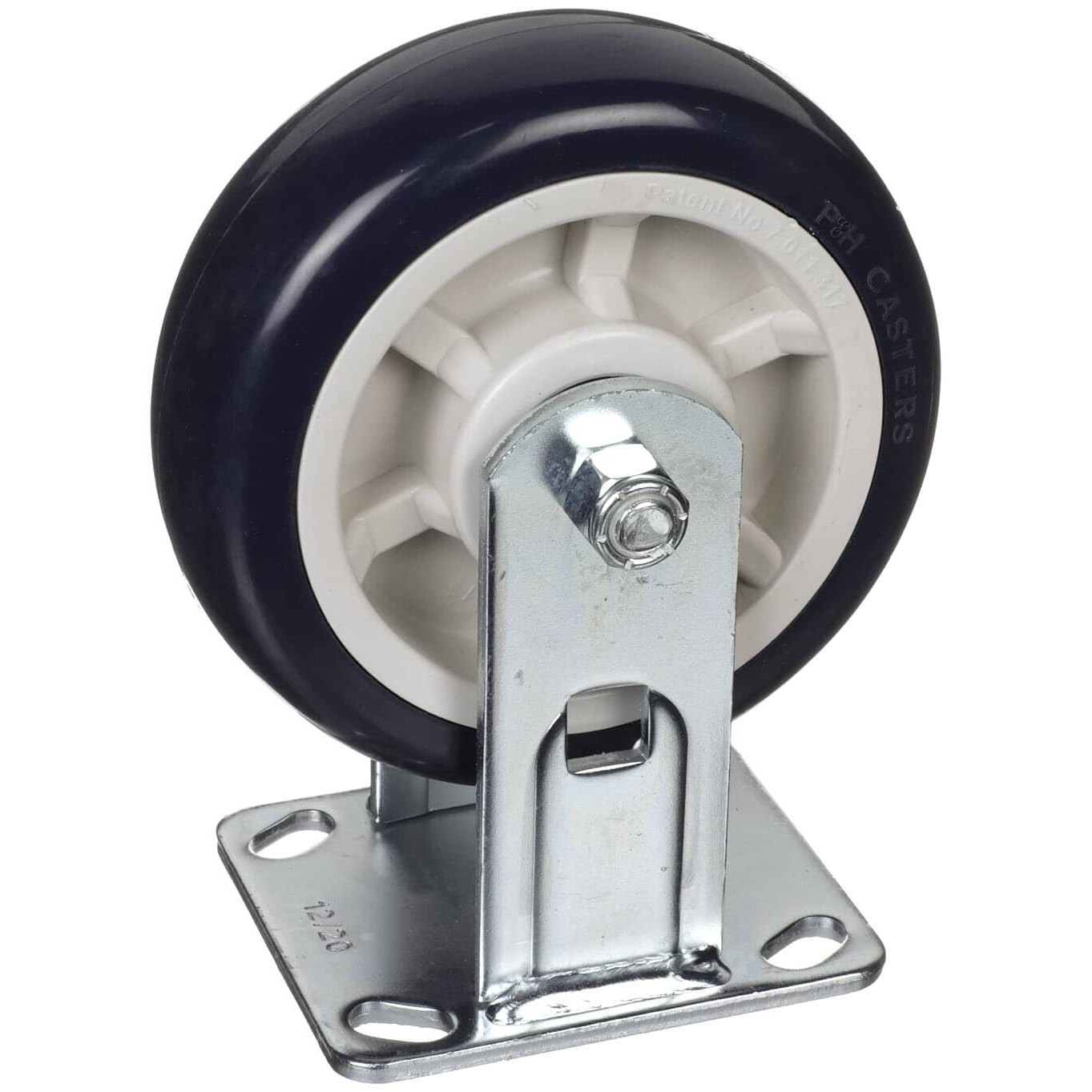 FWE CSTR62RPPF Caster, Rigid, Ez Roll Poly