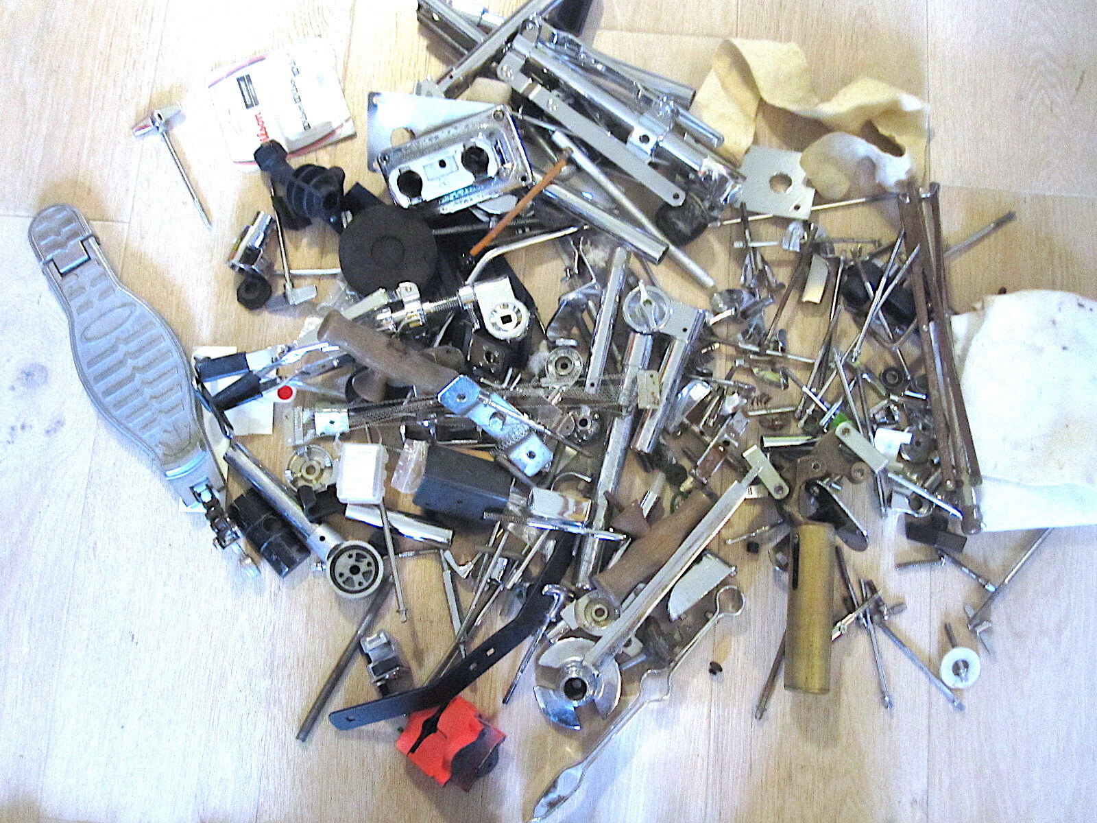 Drum Parts Hardware Lot (29lbs)