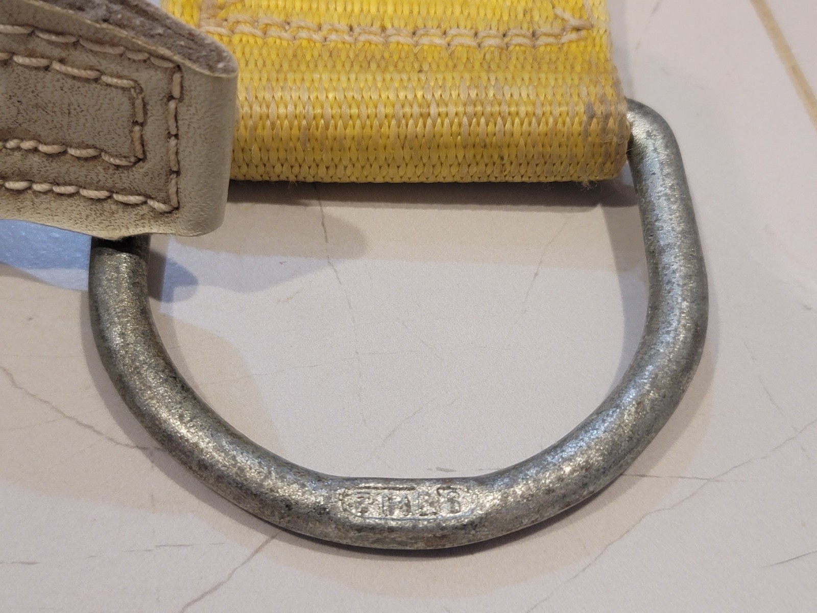 Miller Lineman Arborist Tree Saddle Belt Yellow Model 8067 MEDIUM