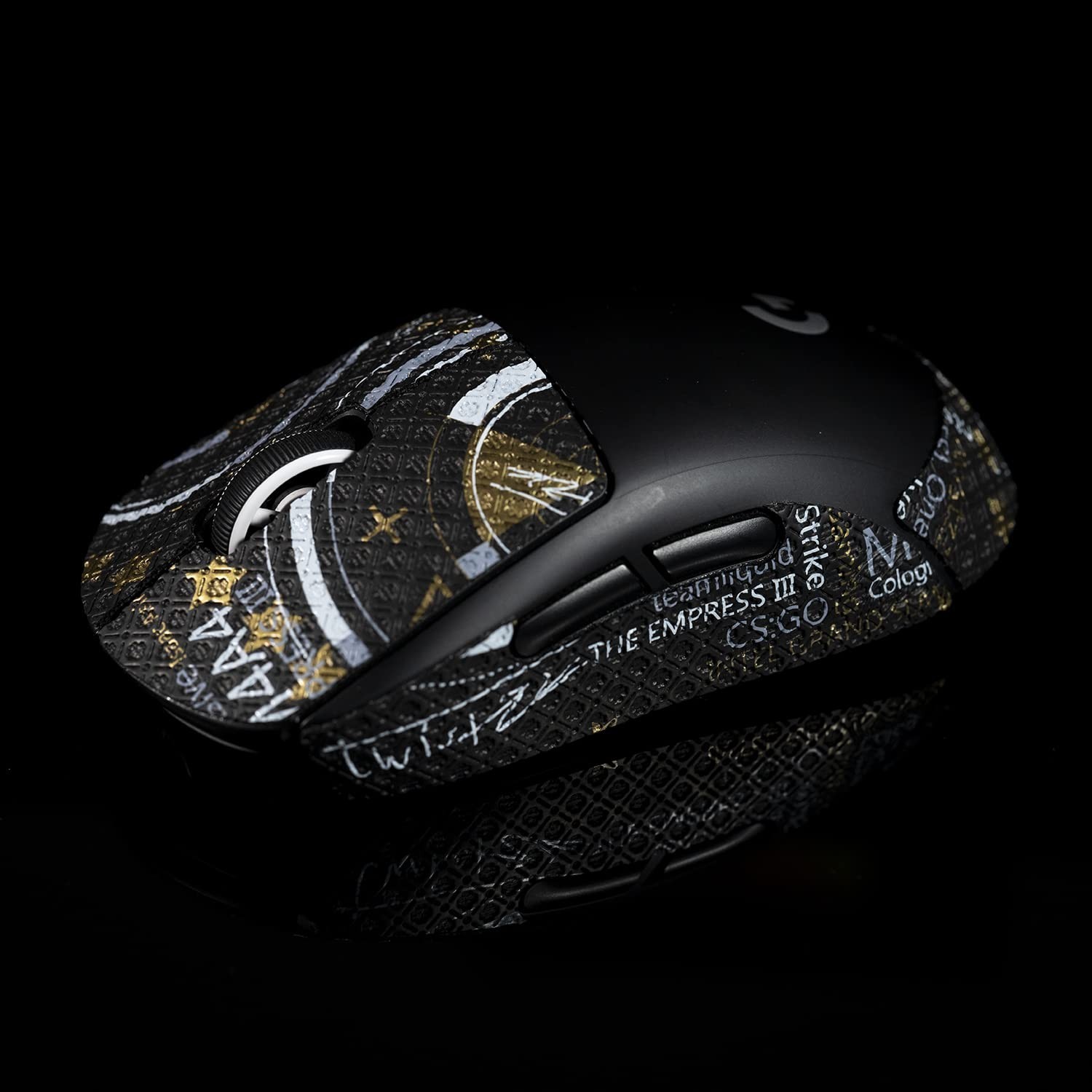 Anti-Slip Grip Tape for Logitech G Pro X Superlight 1 & 2 | Pre-Cut Leather M...