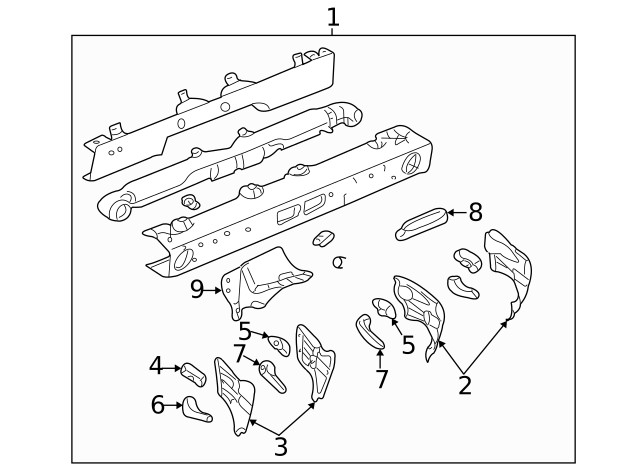 Genuine GM Bracket 15279185