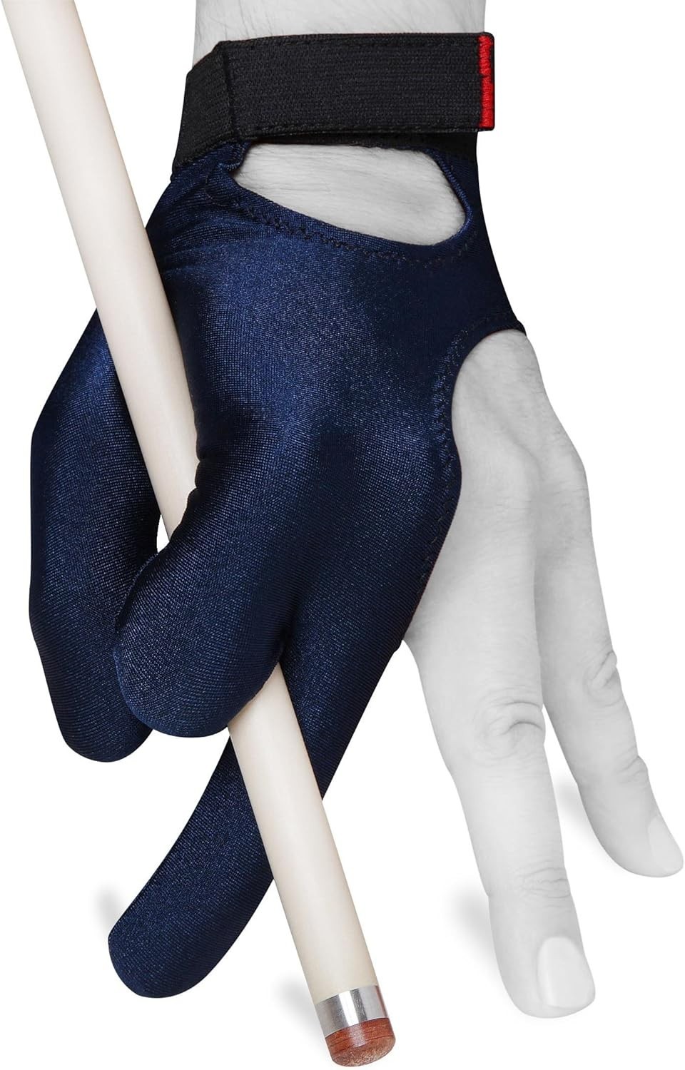Billiard Pool Cue Glove - Classic - for Left Hand - Blue (Medium/Large)