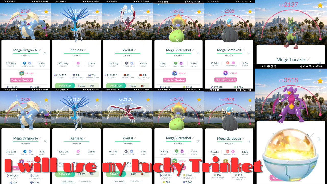 ✨Shiny Location Los Angeles & Tainan Go Tour Pokemon GO✨ Exchange Lucky Trinket
