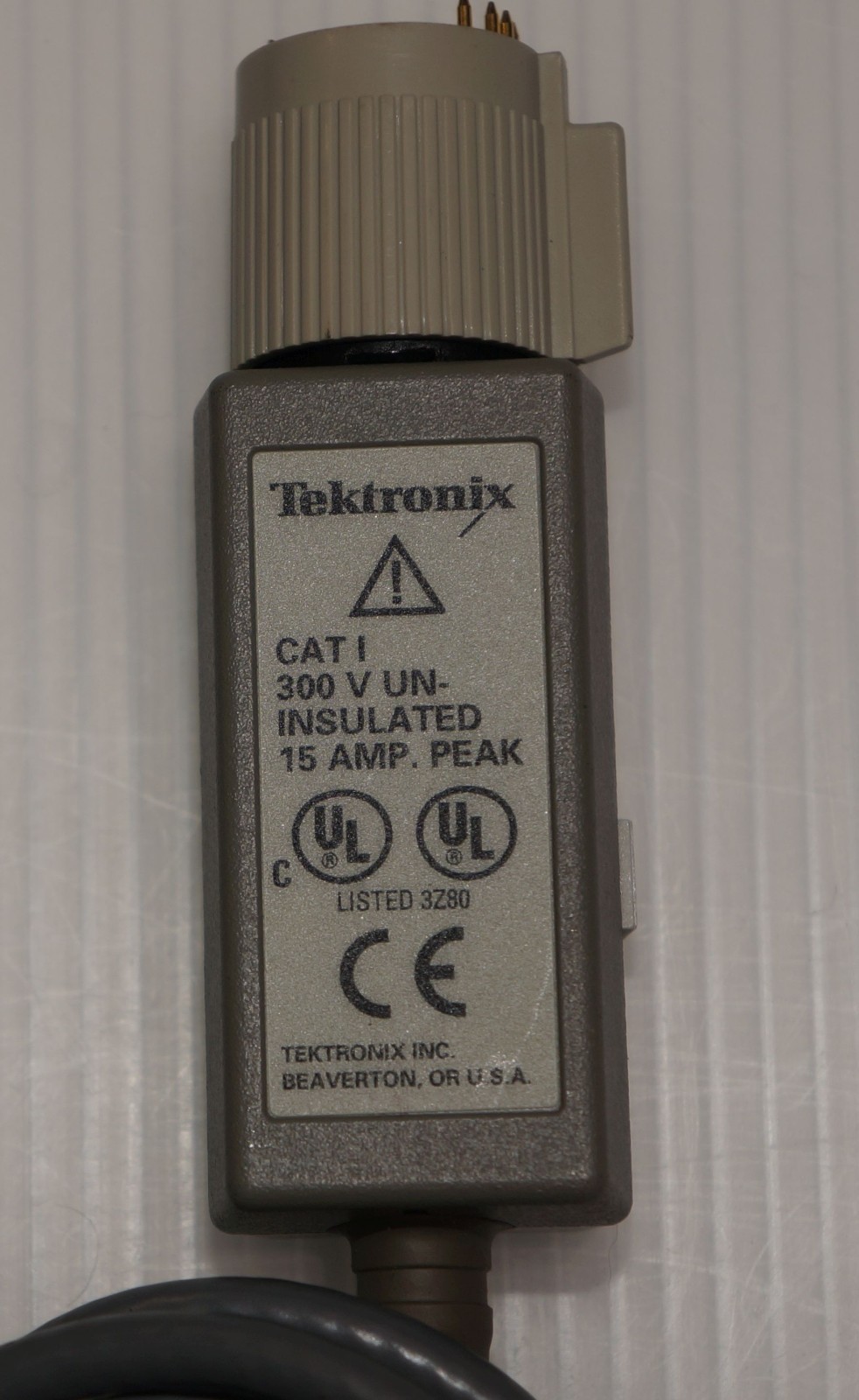 Tektronix TCP202 15A AC/DC Current Probe Untested
