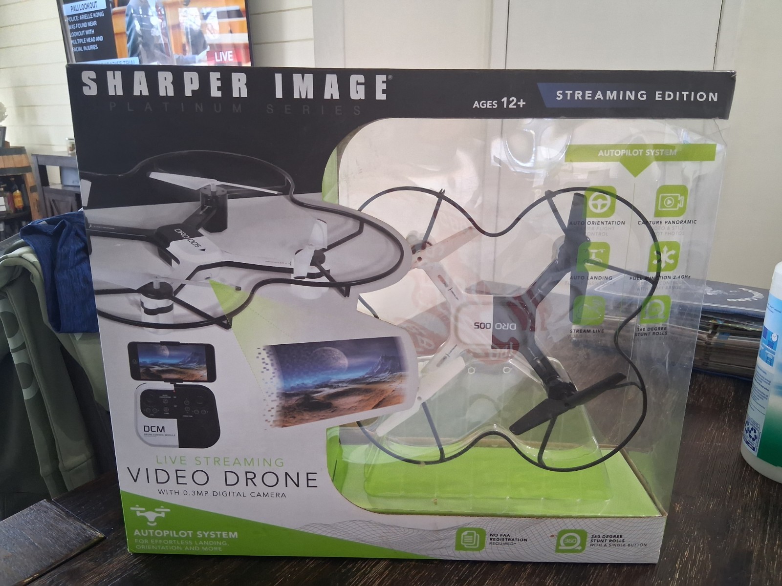 Shaper Image Video Drone 005 Great Condition Needs A Charger